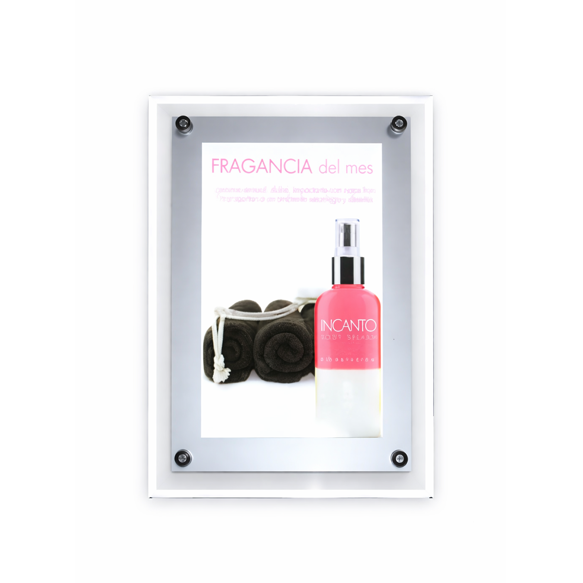 Cuadro-de cristal-Luminoso-LED